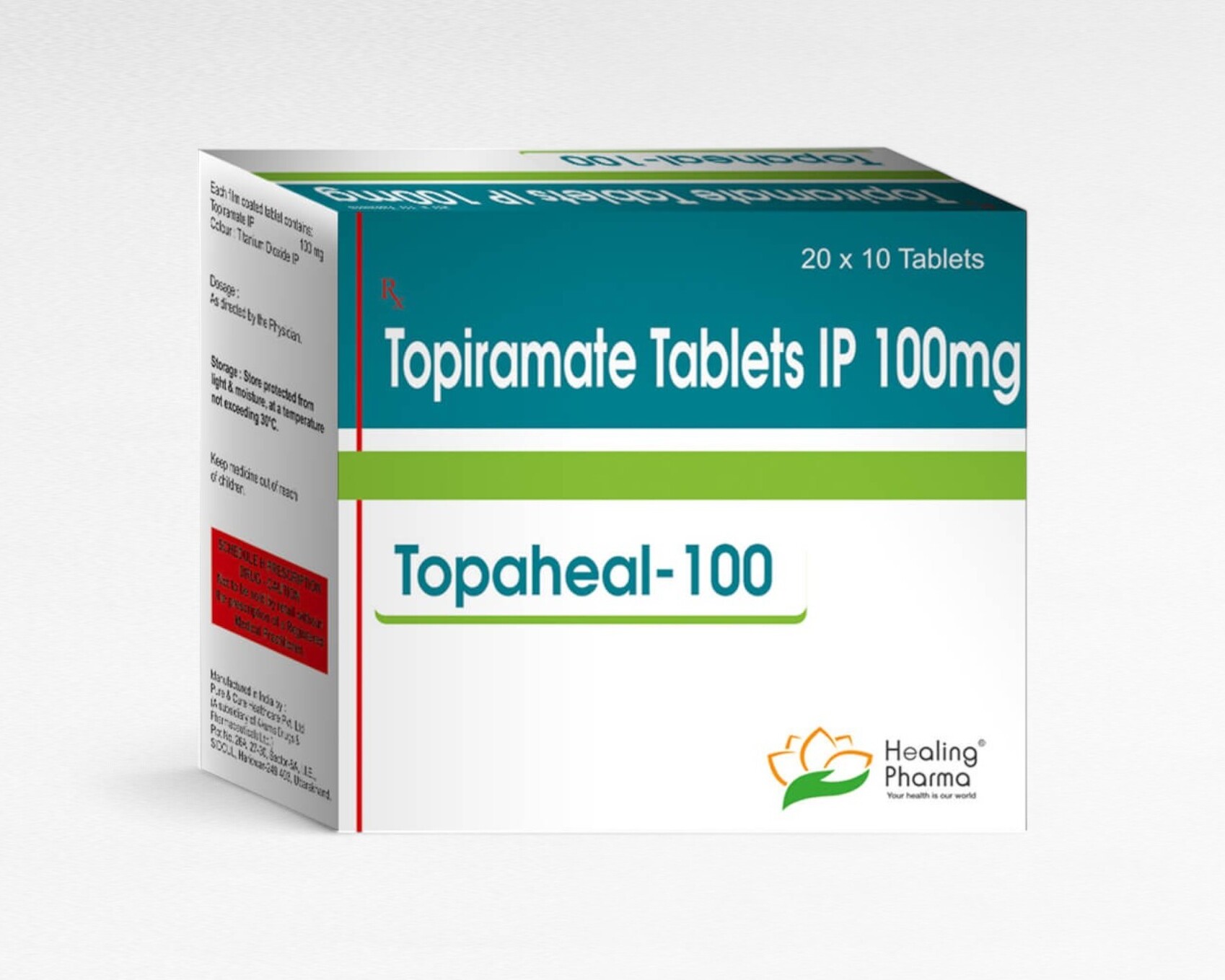 토파힐 100mg